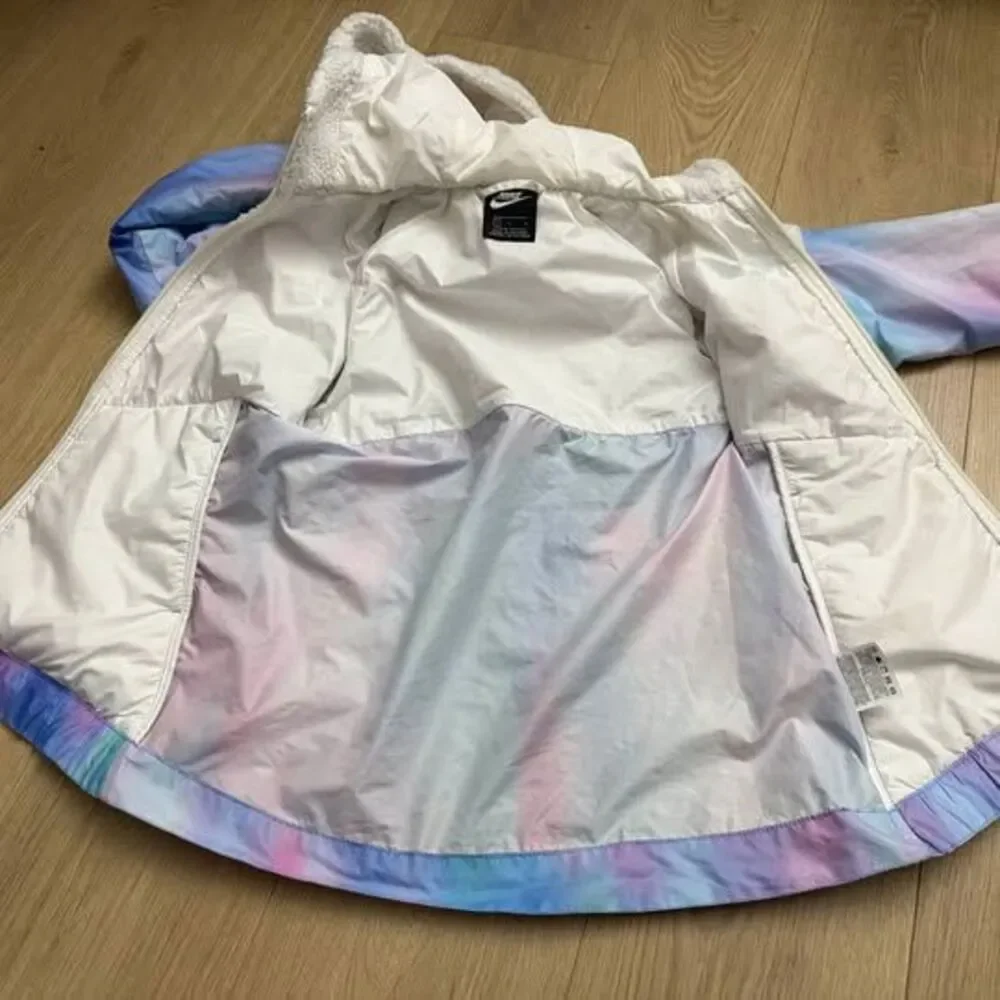 Nike Girls Windrunner Sherpa Fleece Jacket Size Large youth
